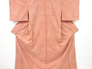 未使用品　のり散らし模様　本場大島紬着物（染）